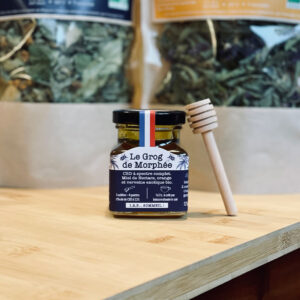 miel au CBD grog sommeil